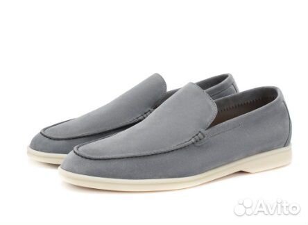 Лоферы Loro Piana Summer Walk Замшевые мужские Лоферы Loro Piana Summer Walk Замшевые мужские