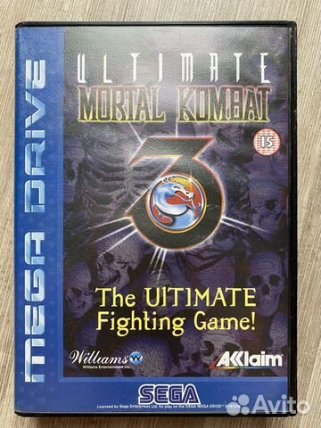 Картридж Sega - Mortal Kombat 3 Ultimate