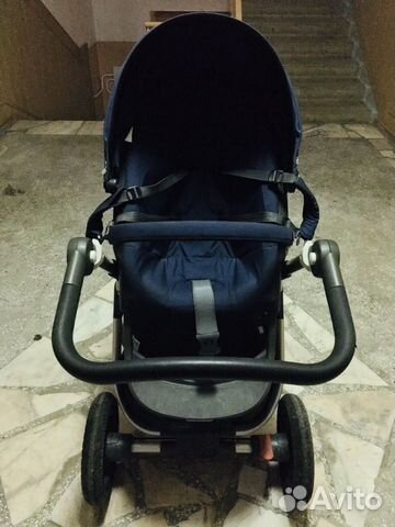Коляска Stokke Trailz с колёсами Terrain оригинал