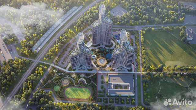 1-к квартира, 52.7 м², 20/35 эт.