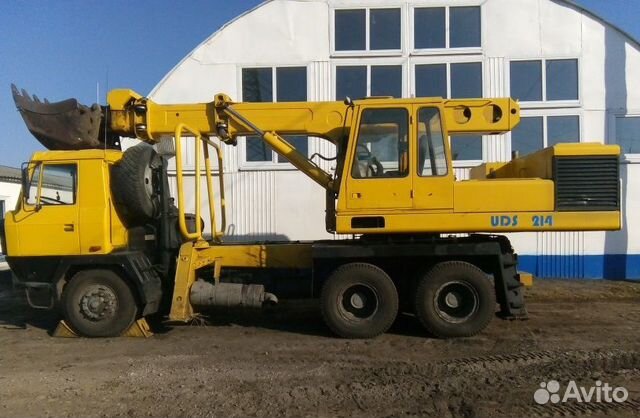 Экскаватор-планировщик Tatra 815 UDS-214 (Татра) Экскаватор-планировщик Tatra 815 UDS-214 (Татра)