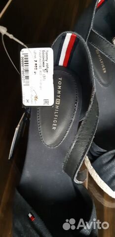 Босоножки Tommy Hilfiger на высокой платформе 9 см