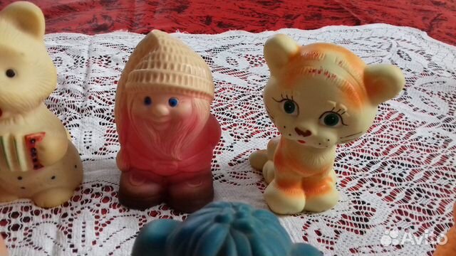 Резиновая советская игрушка Резиновая советская игрушка
