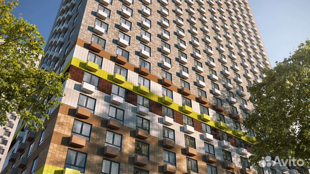 3-к квартира, 78.5 м², 6/25 эт.