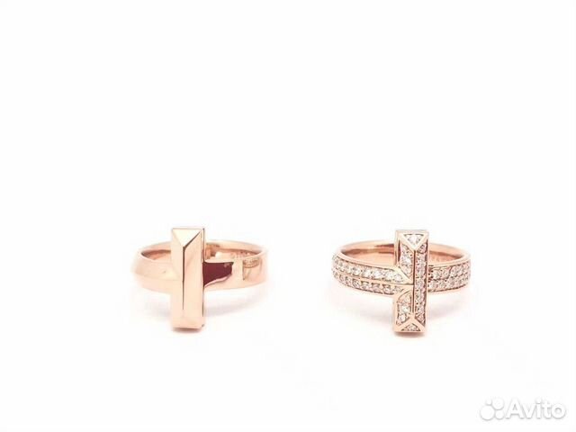 Золотое Кольцо Tiffany t1 Золотое Кольцо Tiffany t1