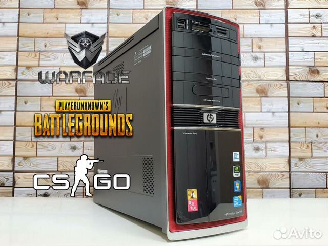 Игровой пк Core i7 / 12GB / 4GB GTX1650