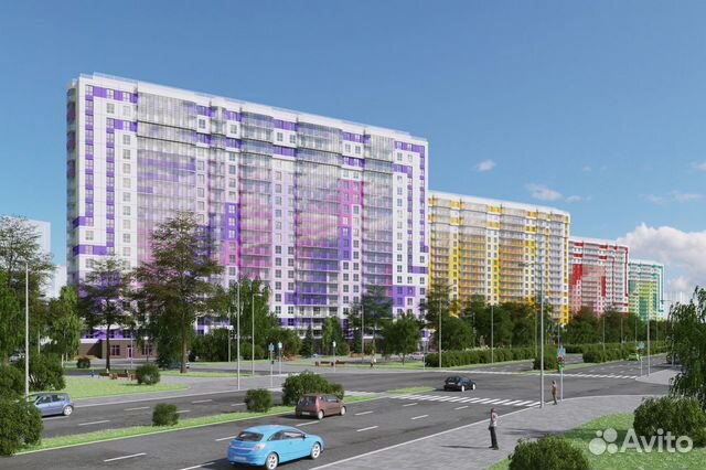 2-к квартира, 57 м², 17/19 эт. 2-к квартира, 57 м², 17/19 эт.
