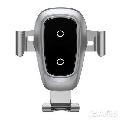 Автодержатель для телефона Baseus Metal Silver Автодержатель для телефона Baseus Metal Silver