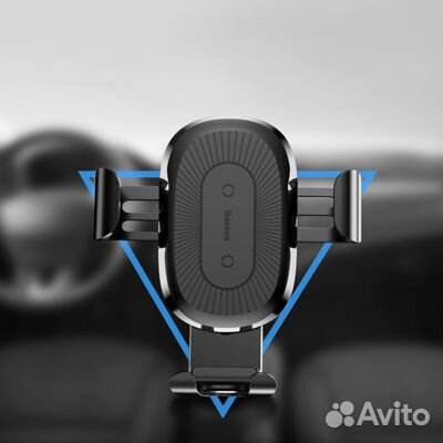 Автодержатель для телефона Baseus Gravity Black Автодержатель для телефона Baseus Gravity Black