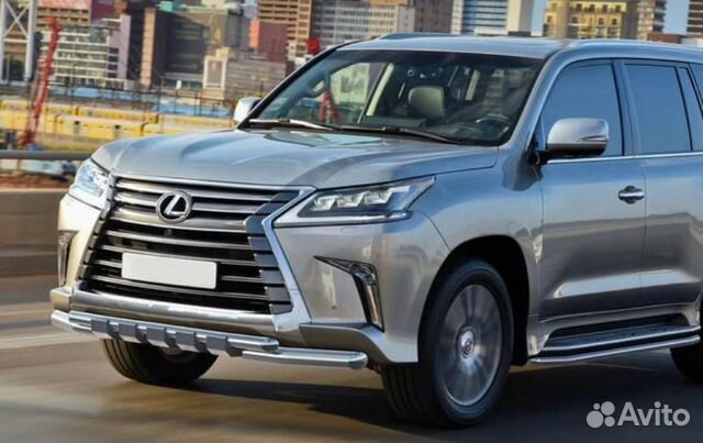 Защита переднего и заднего бампера Lexus Lx 450 d Защита переднего и заднего бампера Lexus Lx 450 d