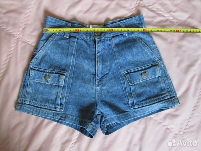 Шорты и бриджи джинсовые 140-146