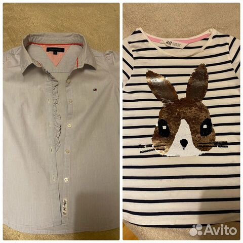 Рубашка Tommy Hilfiger, Майка 128 р