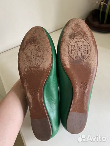 Зеленые Лоферы Tory Burch Зеленые Лоферы Tory Burch