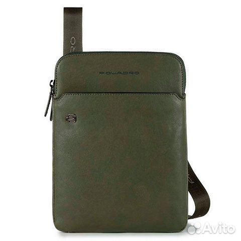 Сумка Piquadro Black Square зеленая Сумка Piquadro Black Square зеленая