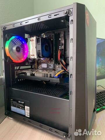 Свежий игровой пк ryzen - идут любые игры / ssd m Свежий игровой пк ryzen - идут любые игры / ssd m