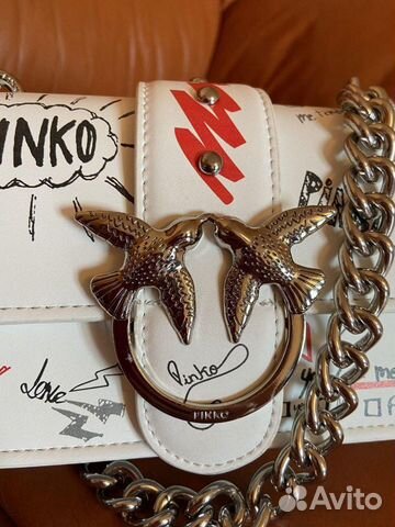 Новая сумка Pinko из натуральной кожи Новая сумка Pinko из натуральной кожи