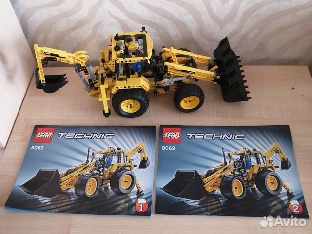 Экскаватор Лего 8069