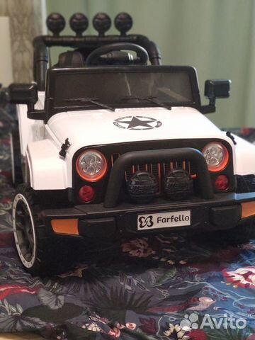 Детский электромобиль Jeep FullTime 4WD