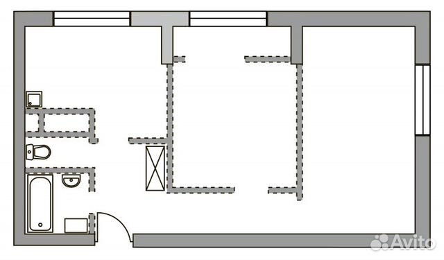 2-к квартира, 53.2 м², 17/24 эт.