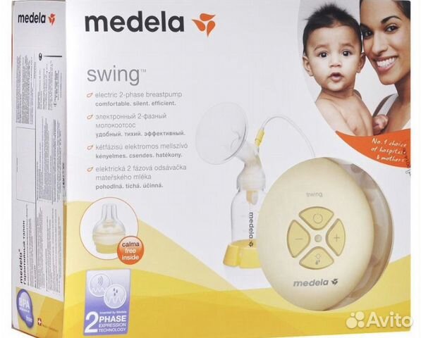 Молокоотсос электрический Medela Swing Молокоотсос электрический Medela Swing