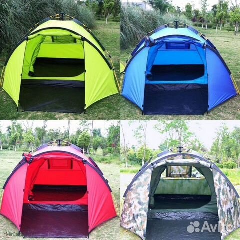 Автоматическая 4-х местная палатка