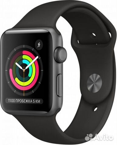 Часы apple watch 3 nike 42