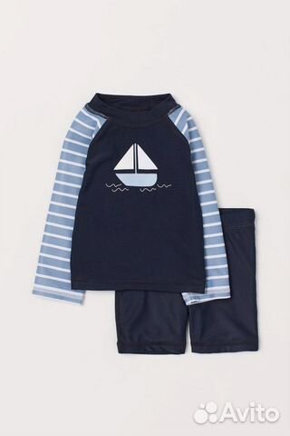 Новый купальный комплект H&M UPF 50