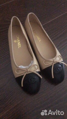 Балетки chanel