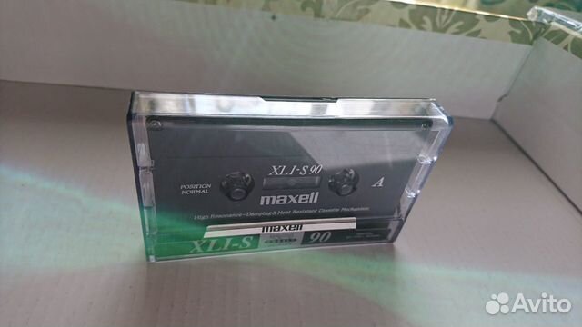 Maxell XLI-S 90 (чистая, состояние)