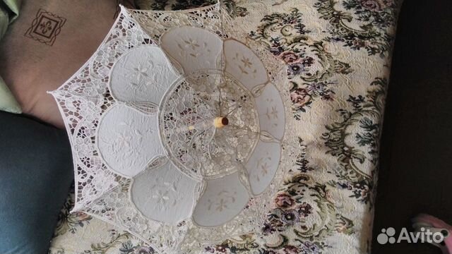 Зонт кружевной солнцезащитный