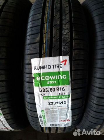 205 60 16 Kumho Новые Шины Летние 205 60 R16 96T 205 60 16 Kumho Новые Шины Летние 205 60 R16 96T
