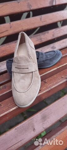 Лоферы от Kingston раз 41,5-42 made in Italy