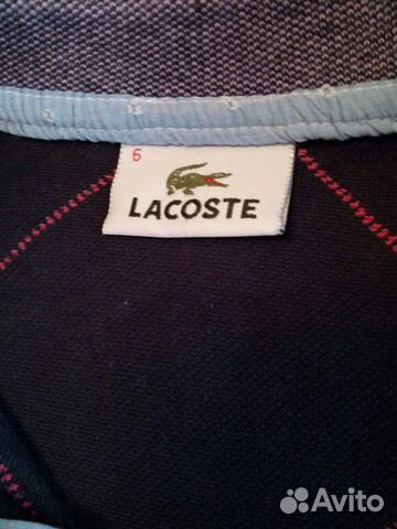 Lacoste поло мужское