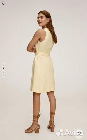 Платье льняное платье mango Платье льняное платье mango