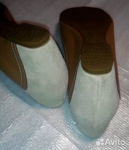 Туфли женские hush puppies кожаные бежевые 35р Туфли женские hush puppies кожаные бежевые 35р