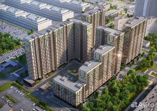 2-к квартира, 74.9 м², 22/22 эт. 2-к квартира, 74.9 м², 22/22 эт.