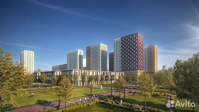 1-к квартира, 42.3 м², 19/25 эт. 1-к квартира, 42.3 м², 19/25 эт.