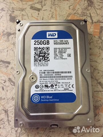 Жёсткий диск 250g wd blue Жёсткий диск 250g wd blue