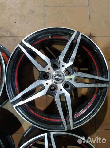 Диски бу литые R17 LU на Nissan Toyota