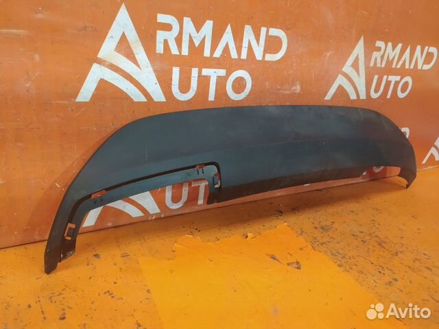 Накладка бампера задняя Ford Fiesta MK6 2012-Нв Накладка бампера задняя Ford Fiesta MK6 2012-Нв