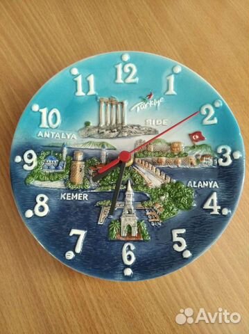 Часы - тарелка