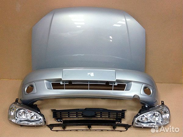 Кузовные Детали Ваз Лада Иномарки в Цвет