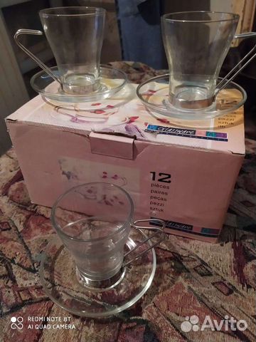 Бокалы. новые. Для дачи