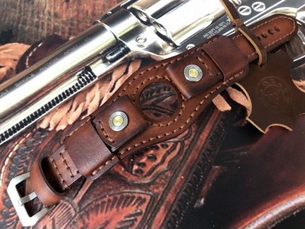 Ремешок напульсник для часов буйвол №321