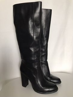 Сапоги высокие демисезонные 38 р-р