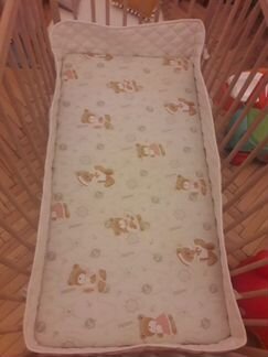 Кровать икеа сниглар с матрасом и бортиками