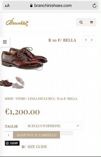 Мужские туфли Branchini 41