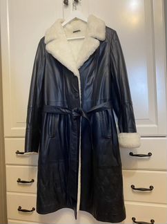 Дубленка (кожаное пальто) Vito Ponti, суперцена