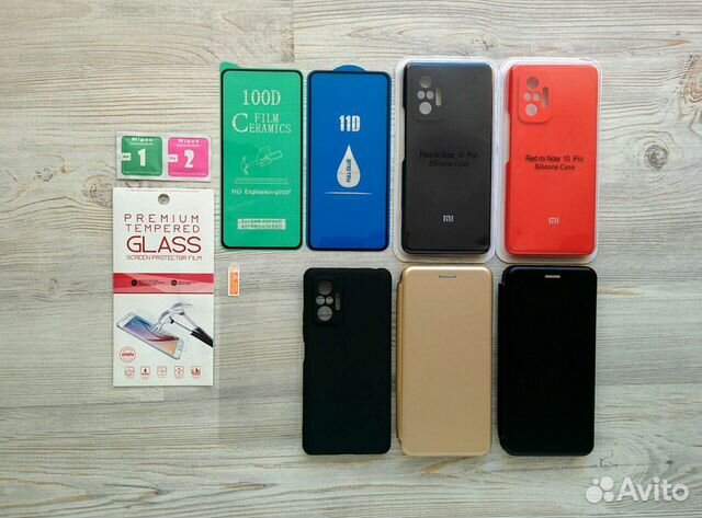 На Xiaomi redmi note 10 pro стекло пленка чехол