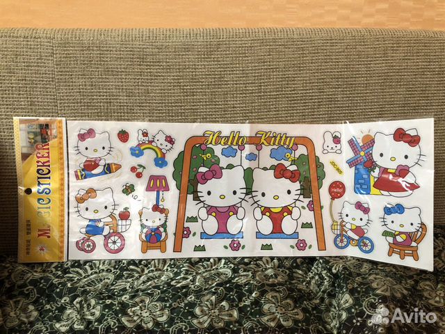 Наклейки hello kitty
